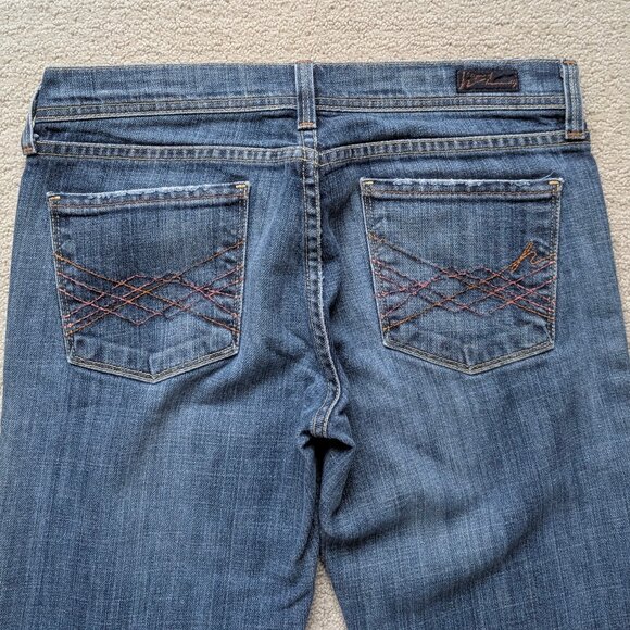 EUC Citizens of Humanity Naomi Stretch Low Waist Flair Jeans Women's 28 x 27.5 - Picture 5 of 15